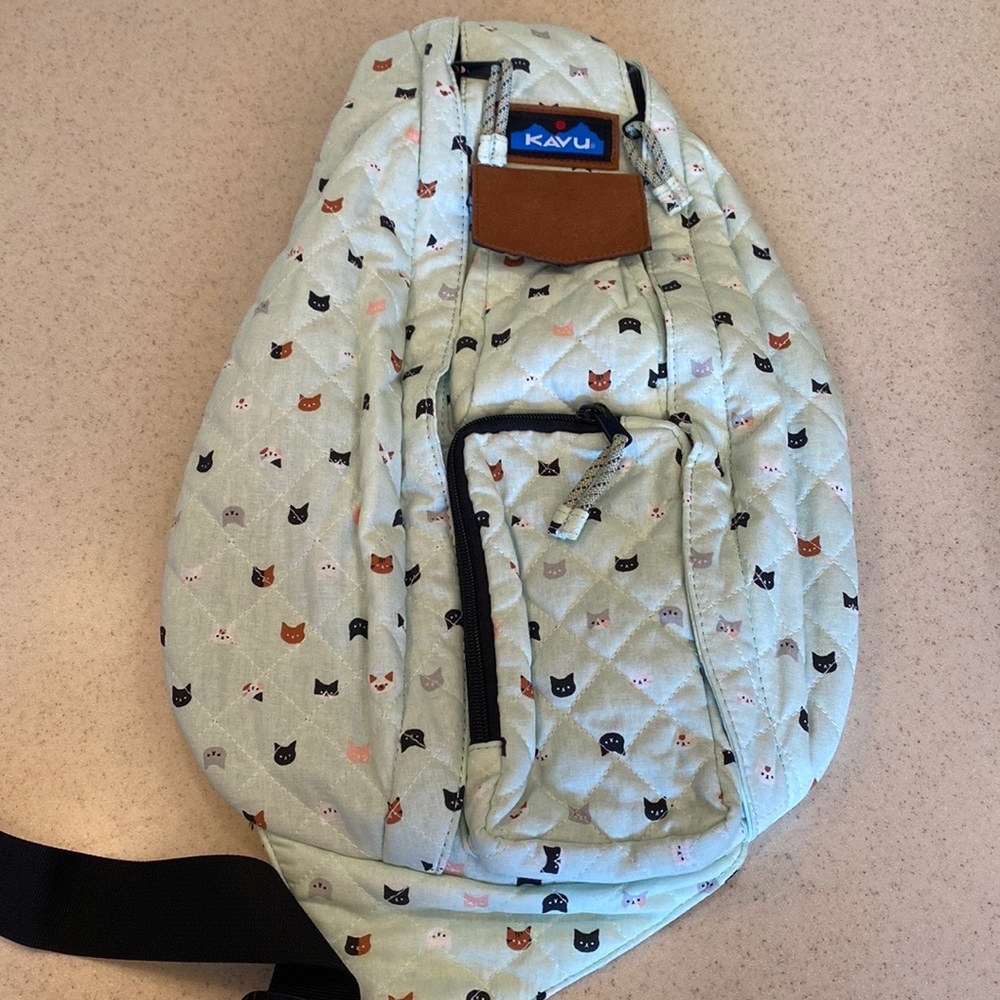 RARE Kavu Kitten Crazy Rope Bag